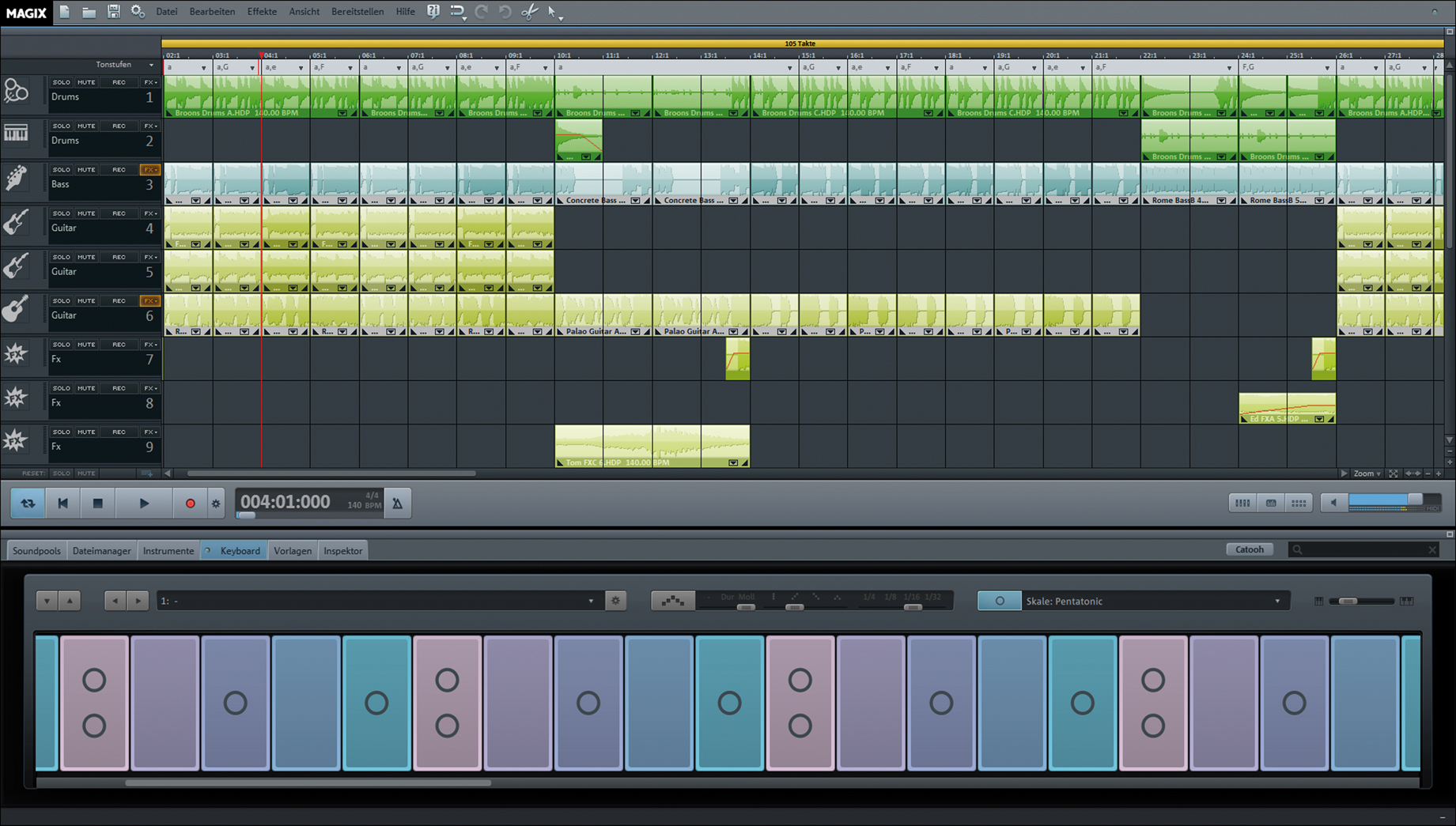 Programm zum Musik selber machen gratis downloaden MAGIX