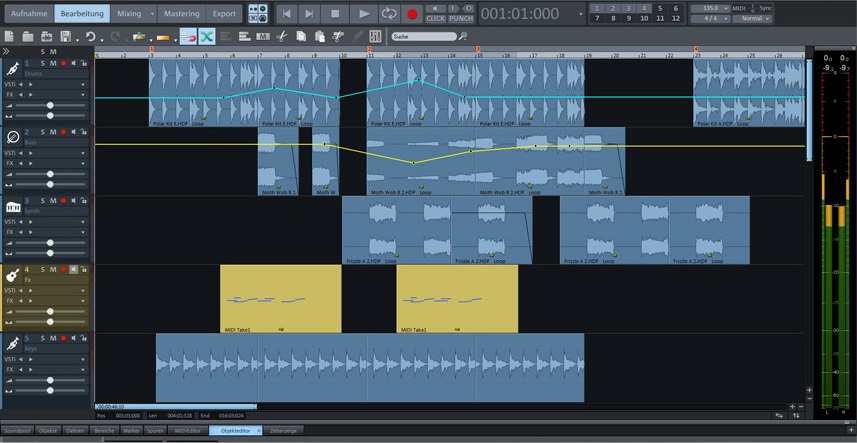 Music Studio Screen