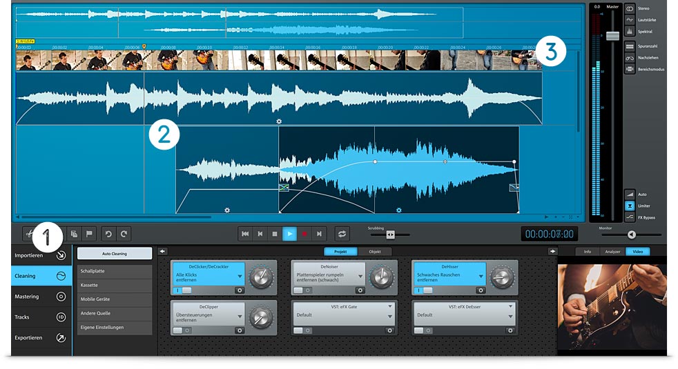 Audio und Music Lab Premium Screen